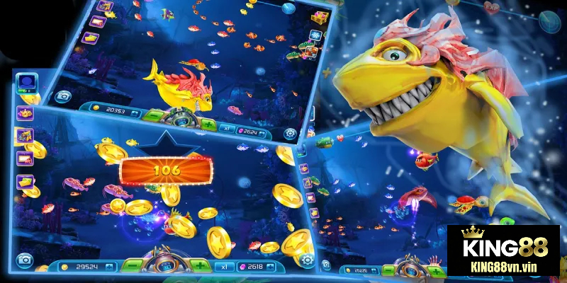 Bắn cá King88 mở ra không gian giải trí đại dương nhộn nhịp